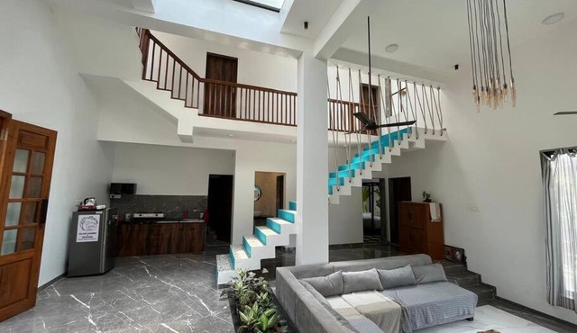 Areca Palm Villa-Elixir Beach Farms -3bhk-Pool-bbq