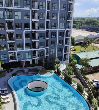 Arise Chiang Mai High Floor Pool Luxury Condo Free Pool Gym Monthly Rental 1 Bedroom 15F
