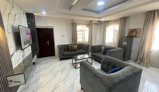 ARO | Top Floor 2BED Flat (Ogba, Ikeja)