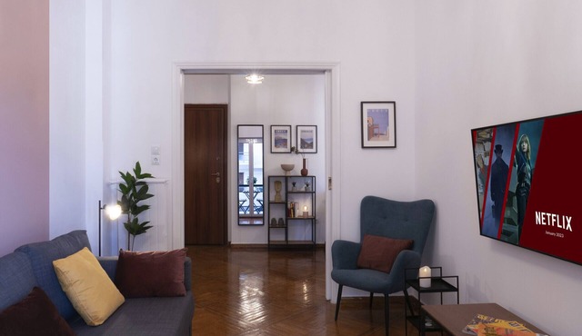 Arrianou 2 - Modern 1BR APT, next to the Goul