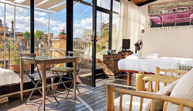 Artistic Loft, Terrace with a spectacular view of Trastevere!