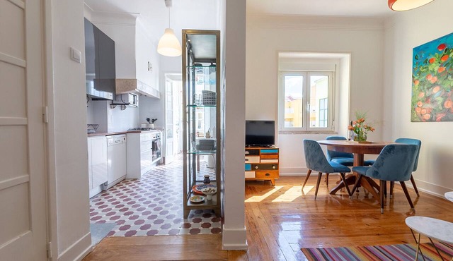Arty Belém Bright Apartment 2R/1BR