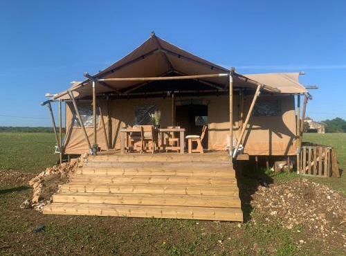 Ashanti luxe Safaritent in de Dordogne
