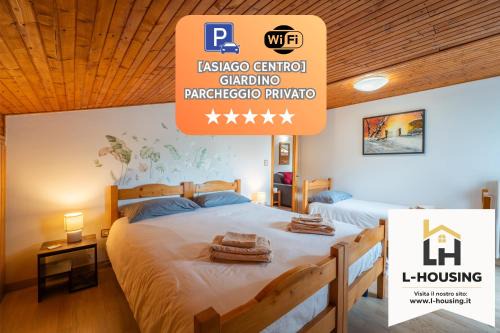 [Asiago centro] Mansarda con Balcone e Giardino
