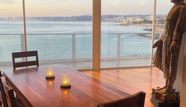 Asian Style Home with the Best View in Viña!