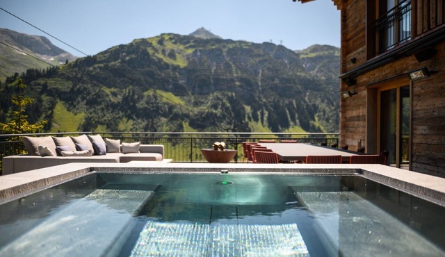 Astounding Austria Chalet | 4 Bedrooms | Chalet Adora | Beautiful Mountain Views & Outdoor Hot Tub | Bludenz District