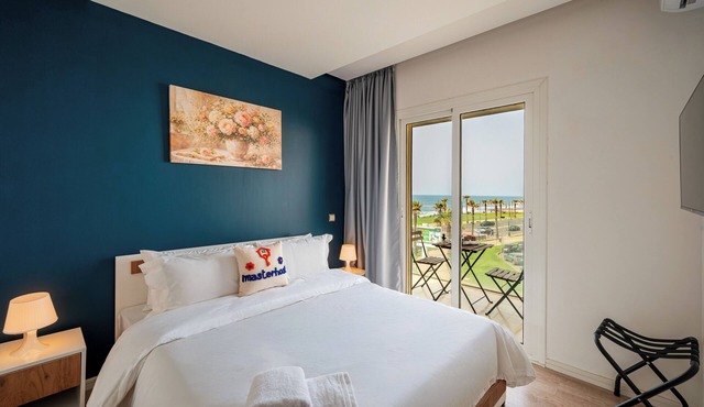 Atlantic Blue 3BR Ocean View, Rabat Corniche by Masterhost