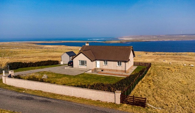 Atlantic views at Arnisdale House on Lewis