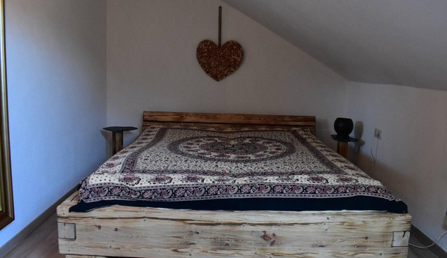 Attic apartment 45sqm with daylight bathroom