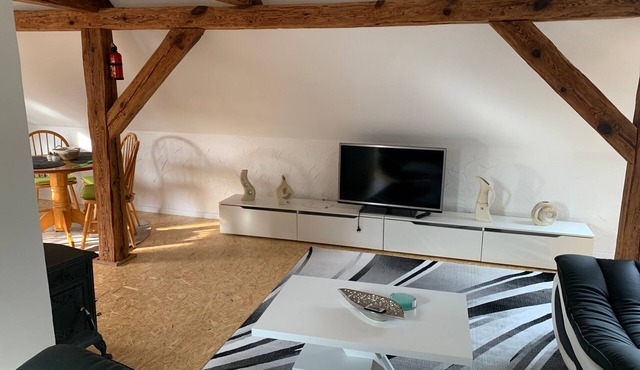 Attic apartment Muttis Stübchen - two-room vacation apartment with eat-in kitchen