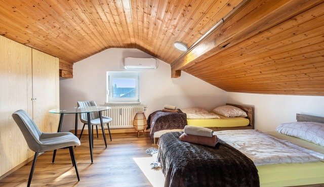 Attic apartment with air conditioning, in Freilassing