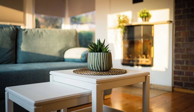 "Augustus" vacation apartment in Radebeul, for 4 guests, 75m², with terrace and fireplace