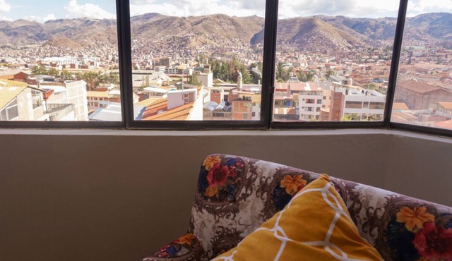 Ausangate: Breathtaking view just a few steps away from the San Blas market