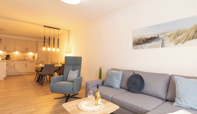 Auszeit Dorum - Strandnah mit Sauna und Balkon