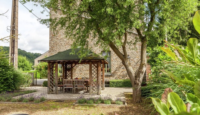 Authentic village house with romantic garden and wooden gazebo.