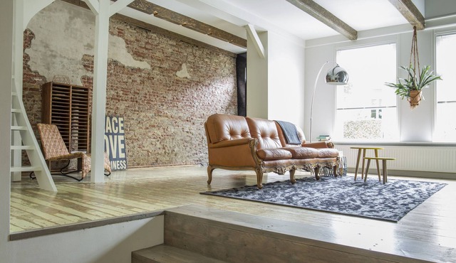 Authentic house restored with a touch of design on the Wadden coast, Holwerd