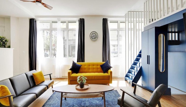 Authentic Loft - 2BR 8P - Oberkampf