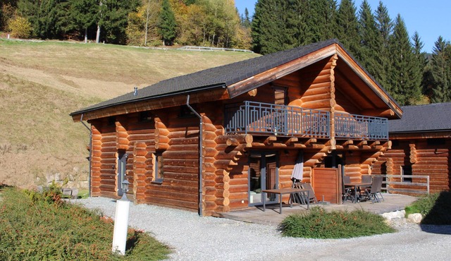 Authentic log house near top ski resort