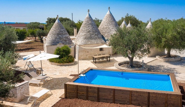 Authentic trullo at 12 minute drive to the sea