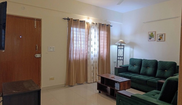 Avyak Fortune cozy 2bhk flat in Kalyan Nagar. 200 mts to Shopping & Restaurants.
