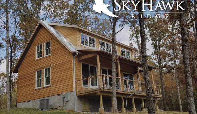 Awesome Home at Sky Hawk Ridge, a 185-Acre Refuge, ONE MILE to Buffalo River