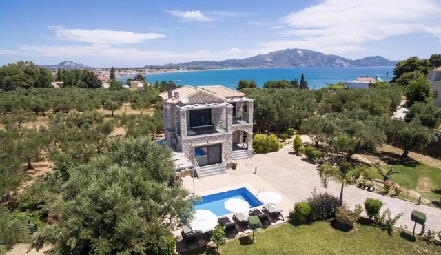 Azure Palatial Villa in Zakynthos