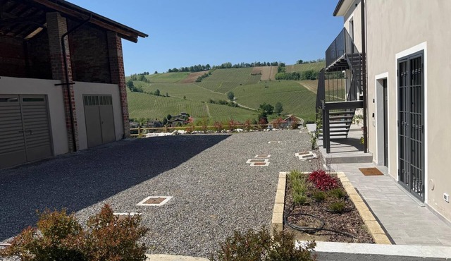 B&B NessunConfine CasaLaura with a magnificent view of the Oltrepò vineyards