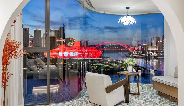 Baihong Riverview Drone Show Apartment