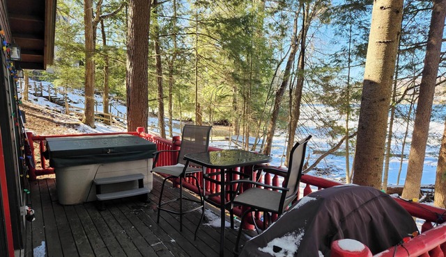 Baker Cabin at Colden Lodge A Romantic Adirondack Private Cabin on Lake Flower