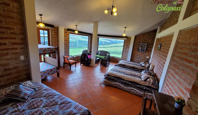 Balcon Al Cotopaxi Hosteria