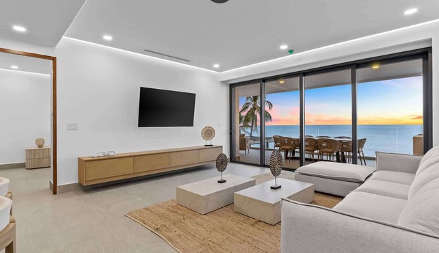 Bantay 1D | Beachfront 3BR Condo w/Ocean Views + Pool