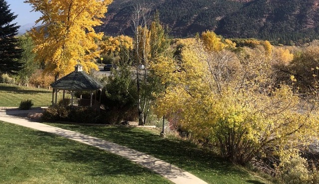 Base camp Durango awaiits! Great views and deck. Dogs OK