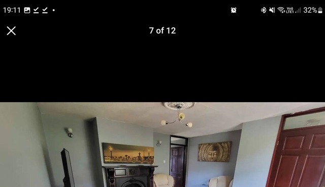 Basic no luxury 3 bedroom house with 5 beds.