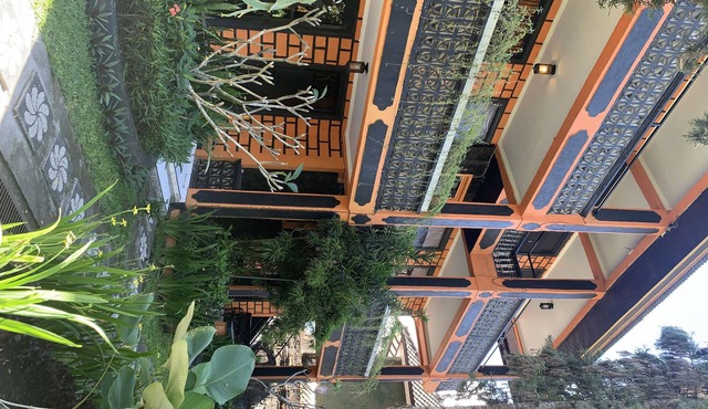 Batur Sunrise Guesthouse ~ Family room with garden view