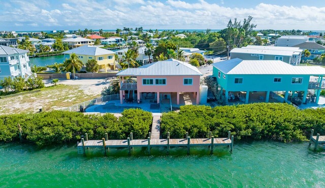 Bayfront Home with Dock and Heated Pool