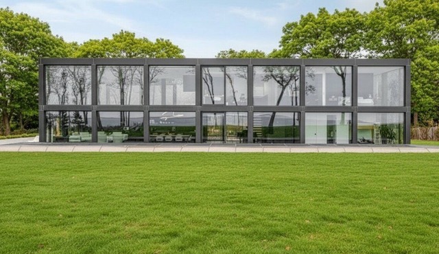 Bayfront Modern home in East Hampton, Private Pool, Completely Private