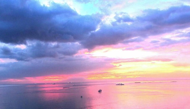 Baywatch Tower - Malate - Studio 37 m2 - Excellent view over Manila Bay