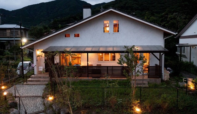 BBQ on the deck | Scandinavian interior | Maximum - Noel Hakone Sengokuhara/Ashigarashimo-gun Kanagawa
