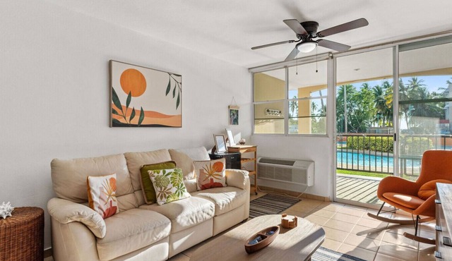 Beach access apartment at Bahia Serena 104