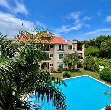 Beach Condo Pool View 3 min beach Punta Cana