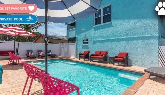 Beach Escape - Private Pool - Walk to the beach