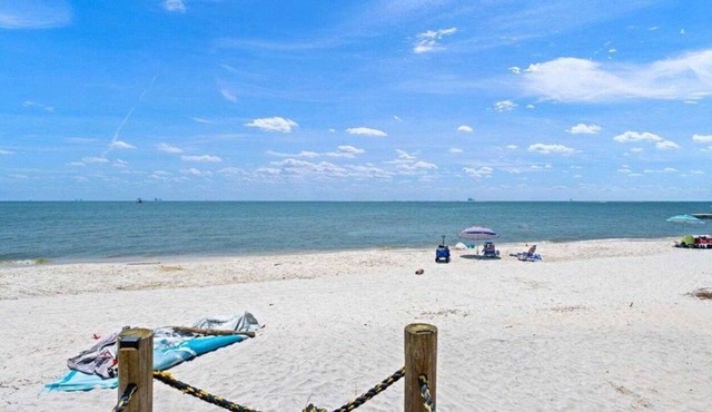 Beach Front Dauphin Island - Large Condo Sleeps 6 Dauphin Surf Club