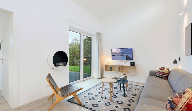 Beach front home in Lembruch/Dümmer See with sauna