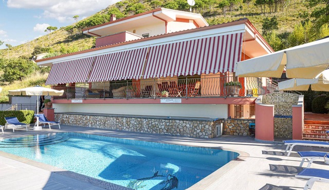 Beach front home in Tortora -CS-