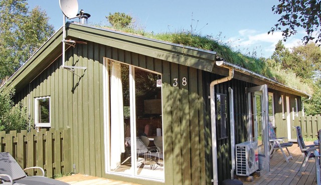 Beach front home in Pandrup with sauna