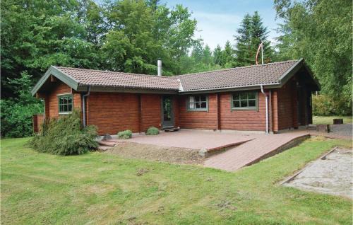 Beach Front Home In Roslev With Wifi