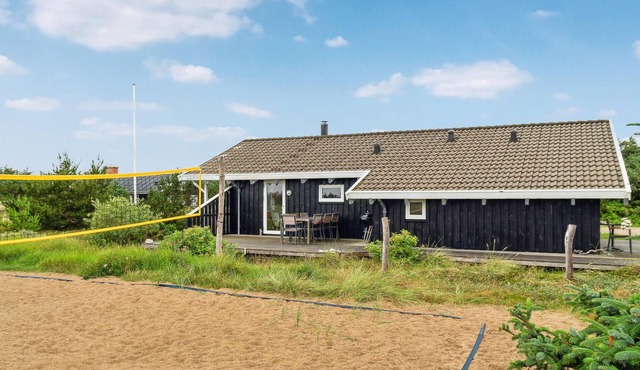 Beach front home in Thisted with sauna