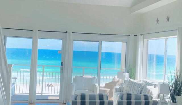 Beach Front Panoramic Gulf Views - Top Floor Corner, Sunsets- 317A Crystal Sands