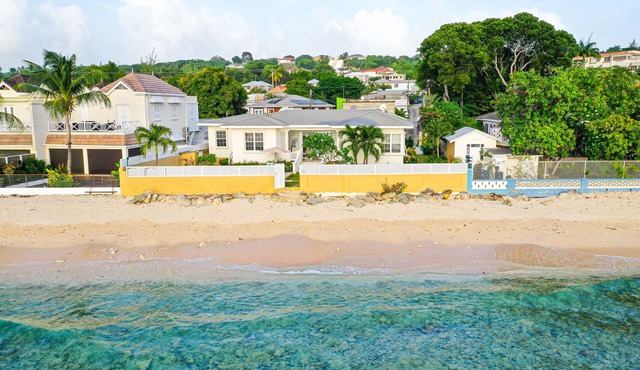 Beach Front Villa, with a private pool, on the Platinum Coast of Barbados