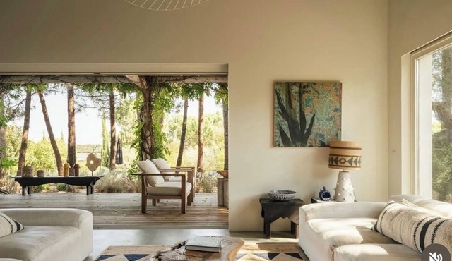 Beach, rice fields and village walking distance